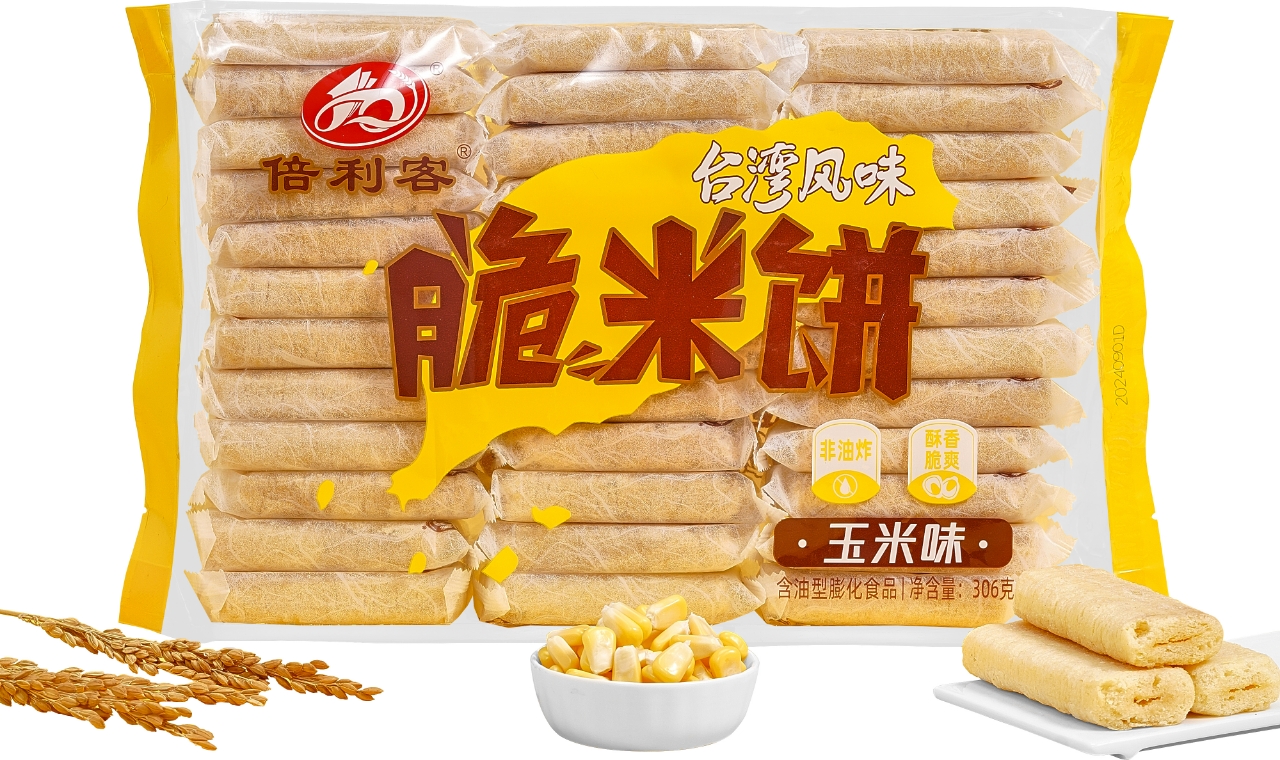 臺灣風味脆米餅306g