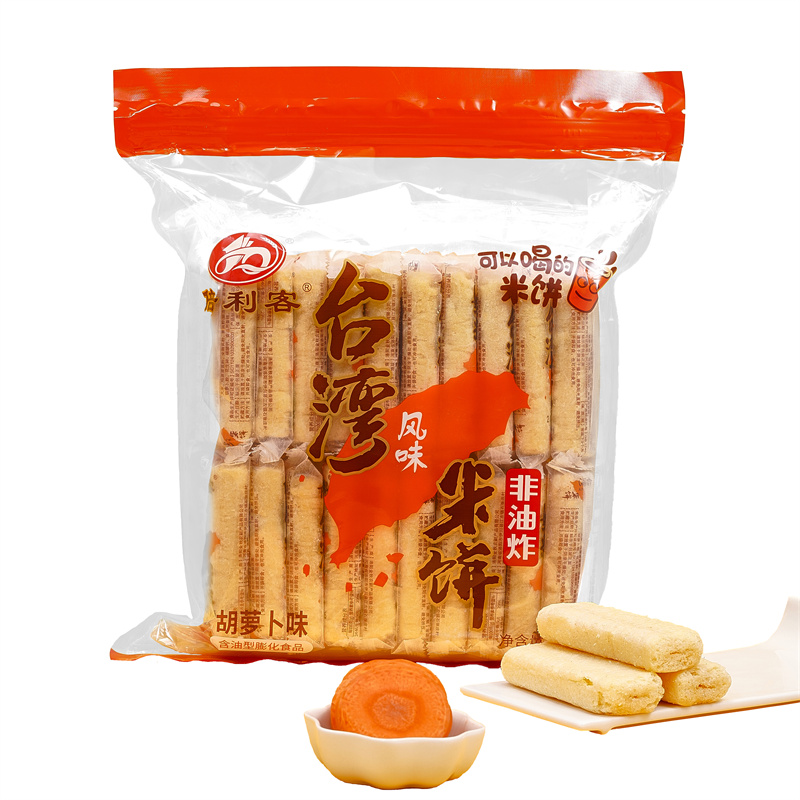 臺灣米餅胡蘿卜味350g